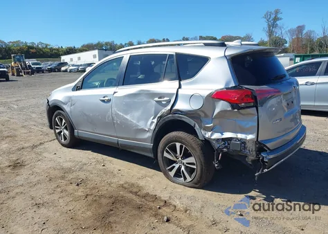 2018 Toyota Rav4 Xle z USA, uszkodzony, nr VIN JTMRFREVXJD234591